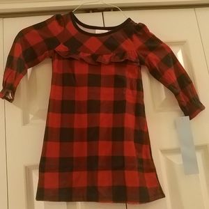 Buffalo Plaid Toddler Holiday Nightgown, 2T